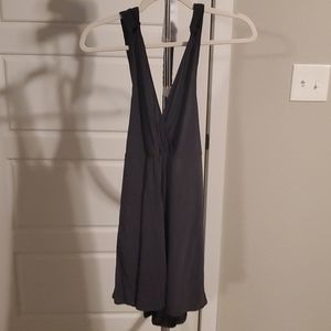 Urban outfitters black low front dress M